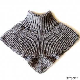 Babies/Chidren's/Toddler's merino wool high neck scarf/turtleneck scarf/neck-warmer