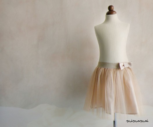 Champagne Baby Tutu Skirt