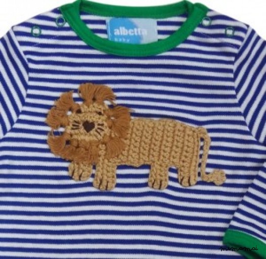 Crochet Lion babygrow