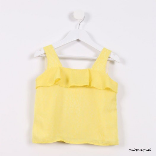 Frill Top yellow