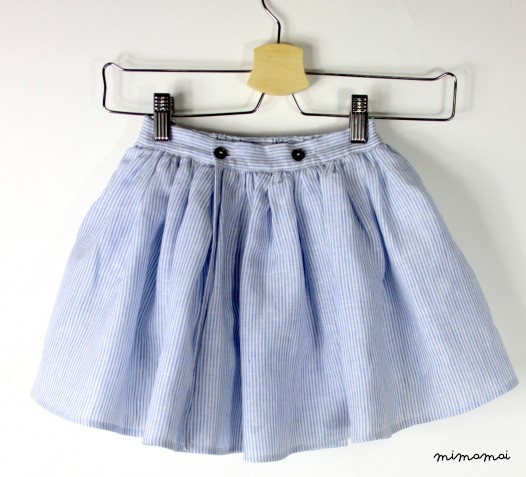 Charlottes linen skirt