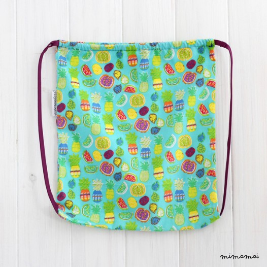 Mochila infantil frutas