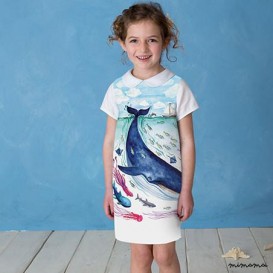 A-Dress The Mighty Blue Whale