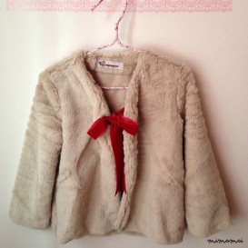 Girls Cardigan colour beige