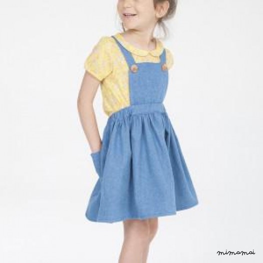 Denim Pinafore dress