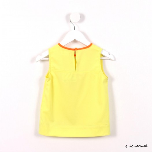 Neon Trims Top yellow
