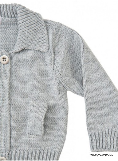 Zipped knitwear jacket