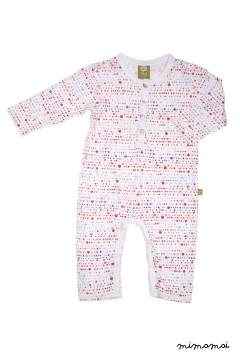 Brush Romper Dots