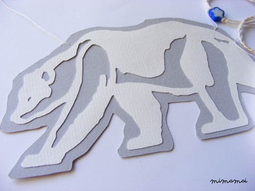 POLAR BEAR PAPER GARLAND