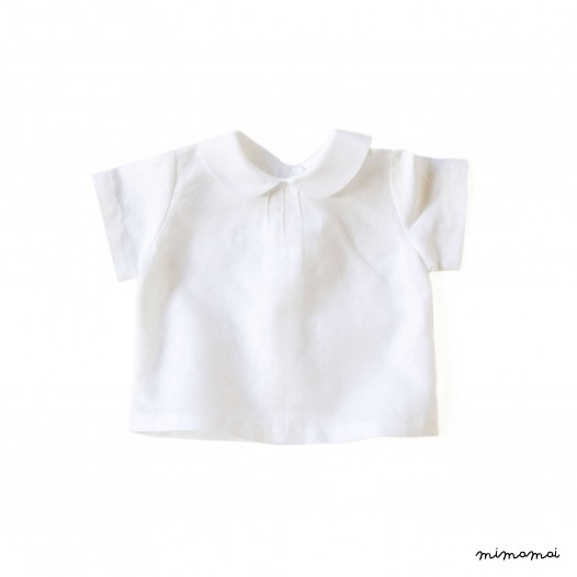 Summer Blouse | White Linen