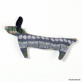 Farmer's Market Print Toy Sausage Dog