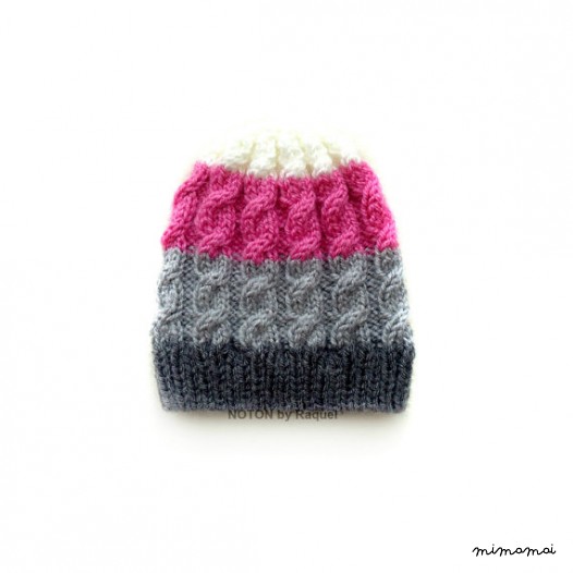 Babys, ragazze Beanie, inverno berretto a trecce