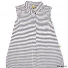 Molly Dress CharStripe
