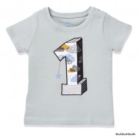 T-shirt BOYS SS #1 stone