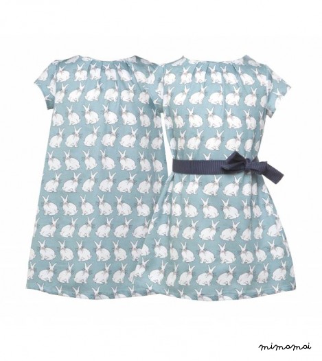 Georgina in Blue Rabbits
