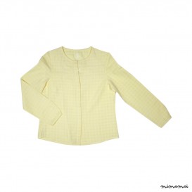 Chemise en lange jaune L&eacute;onie