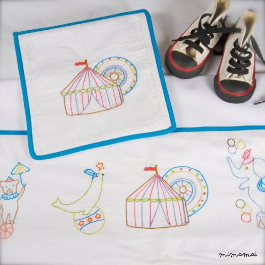baby linen sheet pillowcase hand embroidered lace cradle