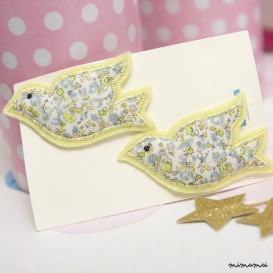 Bird Hair Clips