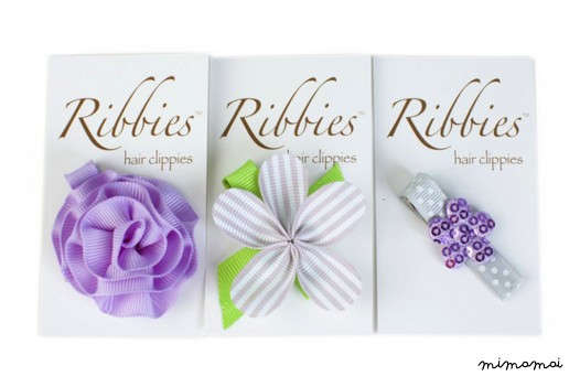 Hair Clip Set Of 3 - Nori