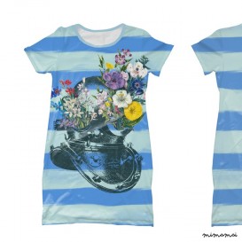 GIRLS - Flower Diver T-shirt Dress
