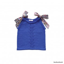 Smile Top | Funky Blue