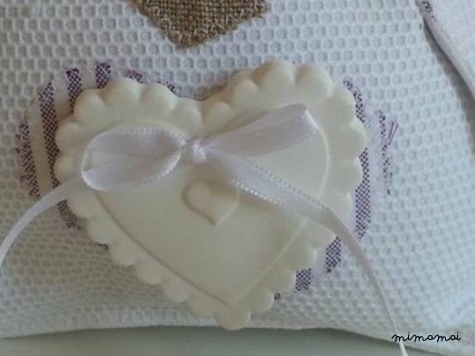 Gufi di cotone NON PROFUMATI righe viola