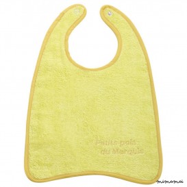 Peas bib that never look dirty