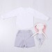 Shirt Boy, Polka Dots Shirt Boy, Baby Boy Shirt ,Gray Polka dots shirt for little boy