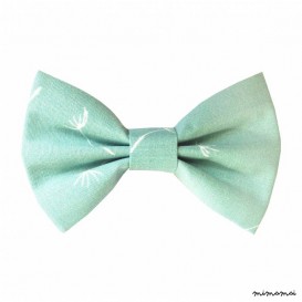 Bow Clip in Sage Make A Wish