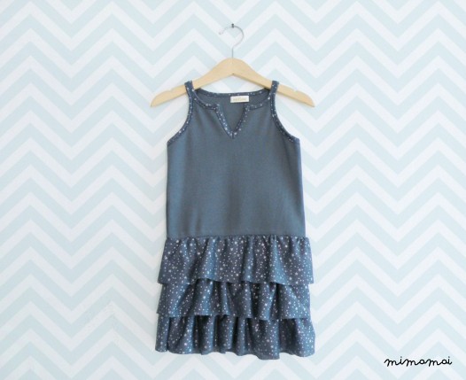 Glitter Stars Dress for little girl