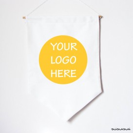 CUSTOM LOGO WALL BANNER