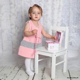 Wool Baby Pink Dress