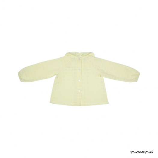 Blouse en lange jaune Charlotte