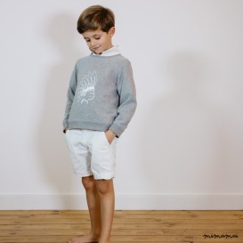 Sweat gris Axel