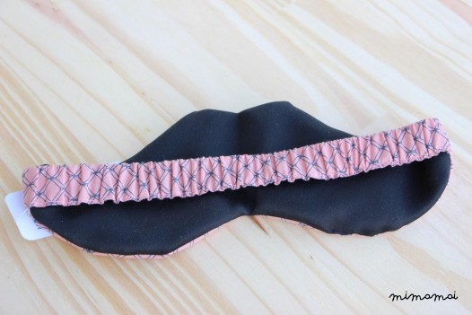 Masque de nuit &ndash; Petits noeuds-rose