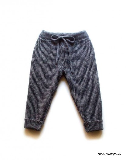 Babies/Children's/Toddlers knitted merino wool pants/trousers/longies/leggings