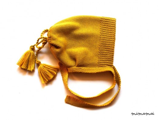 Babies/Children's double knitted merino wool hat/bonnet hat/chunky hat/thick