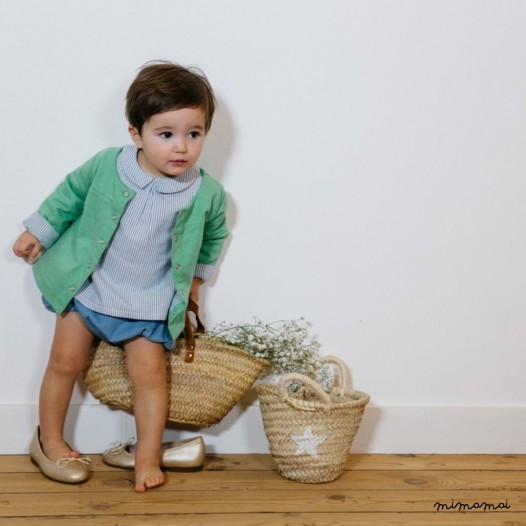 Blouse &agrave; rayures b&eacute;b&eacute; Octave