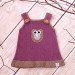 Bambino vestito maglia gufo