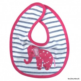 Pink Eli Bib