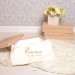 Personalised Ivory Cotton Blanket
