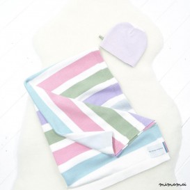 Baby Blanket and Beanie Hat Gift Set