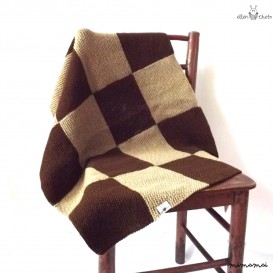 Coperta "Brown Moss"