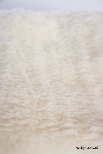 Merino wool baby blanket