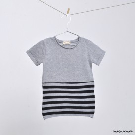 T-Shirt Mango Nebbia Zaffiro