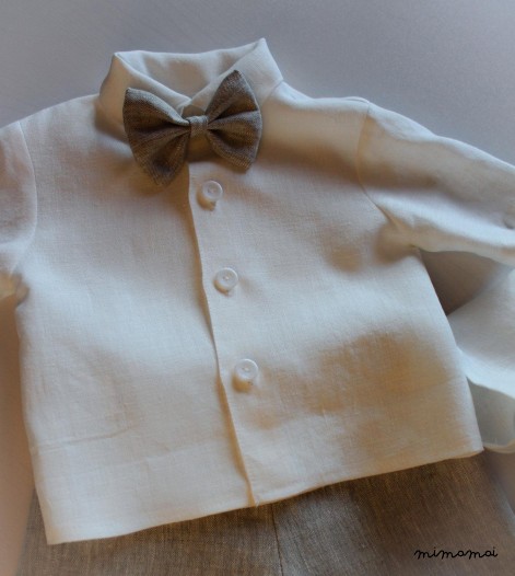 Natural linen outfit