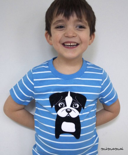 Puppy Pug T Shirt