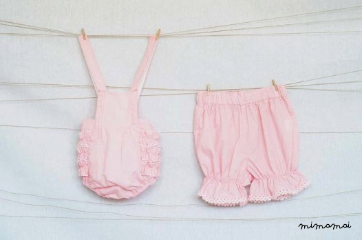 Rompers baby girls ,Polka dots pink rompers, Pink and white rompers