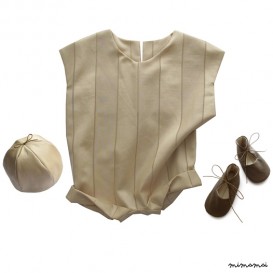 Beb&egrave; / Babies / Girl / Gift Set / Romper, Shoes and Hat.