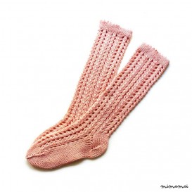 Babies/Children's cotton knee-high Lace Socks